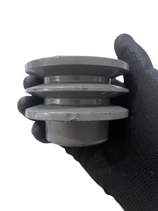 Polia Ferro Fundido 80mm A2 2 Canais Perfil A 3" 80A2