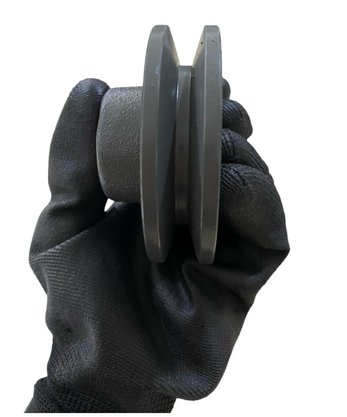Polia Ferro Fundido 90mm A1 Perfil A 1 Canal 3.1/2" 90A1