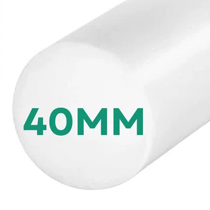 Barra Redonda Tarugo de  Poliacetal 40x1000mm