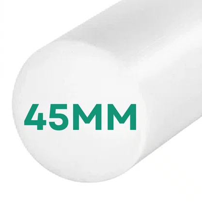 Barra Redonda Tarugo de  Poliacetal  45x1000mm