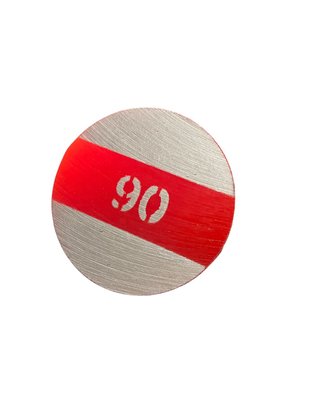 Tarugo de Poliuretano Vermelho 100X300mm 90 Shore A PU
