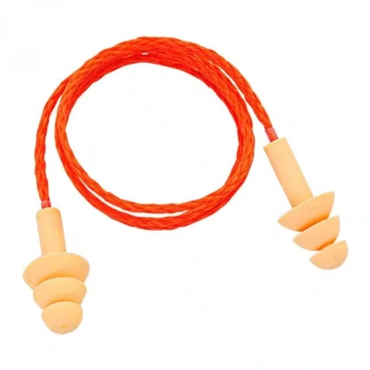 Protetor Auricular Plug Silicone Laranja Kalipso
