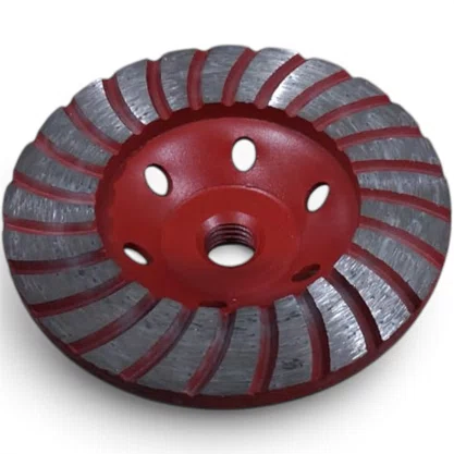 Rebolo Diamantado Tipo Prato 100Xm14 C/Rosca Rocast