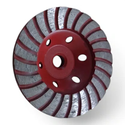 Rebolo Diamantado Tipo Prato 100Xm14 C/Rosca Rocast