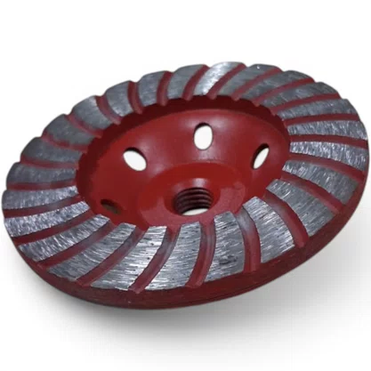 Rebolo Diamantado Tipo Prato 100Xm14 C/Rosca Rocast
