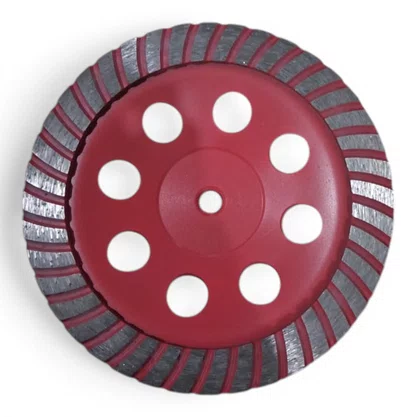 Rebolo Diamantado Tipo Prato 180Xm14 C/Rosca Rocast