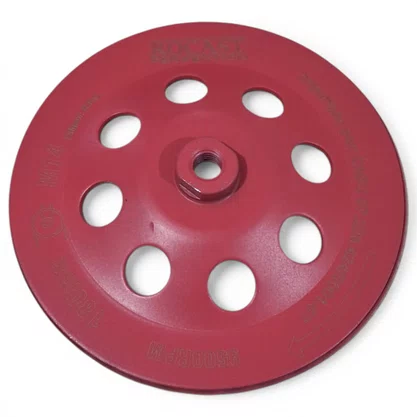 Rebolo Diamantado Tipo Prato 180Xm14 C/Rosca Rocast