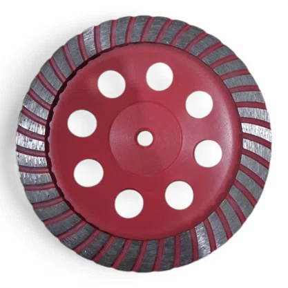 Rebolo Diamantado Tipo Prato 180Xm14 C/Rosca Rocast