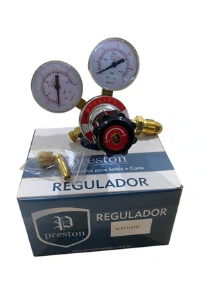 Regulador de Pressão Argônio PRESTON