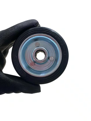 Roda Borracha 3" 76mm 40kg VONDER para Carrinho