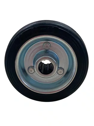 Roda Borracha 3" 76mm 40kg VONDER para Carrinho