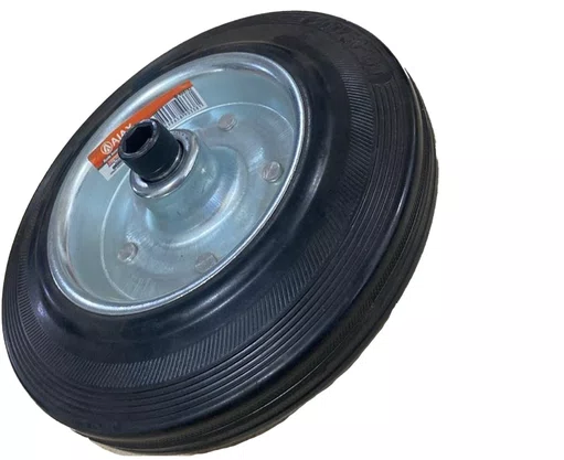 Roda Borracha 8" 203mm 150kg AJAX para Carrinho
