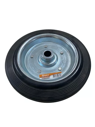 Roda Borracha Preta 10" 180kg AJAX A097102
