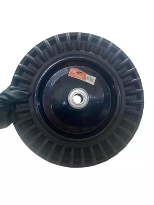 Roda Maciça 3.25-8 - Eixo 25mm Rolamento 6205 AJAX - 1peça Roda Maciça 3.25-8 - Eixo 25mm Rolamento 6205 AJAX - 1peça