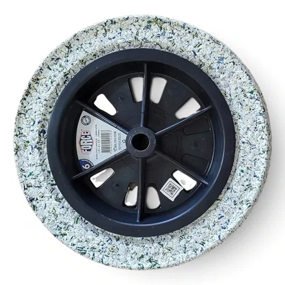 Roda Force Carrinho Pneu Maciço 3.25x8x1 26mm Branco
