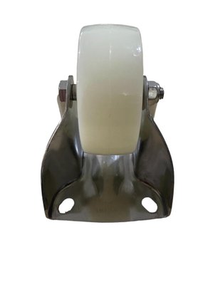 Rodízio Fixo Placa 312 NY.FP Nylon Inox COLSON