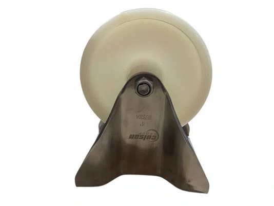 Rodízio Fixo Placa 412 NY.FP Nylon Inox COLSON