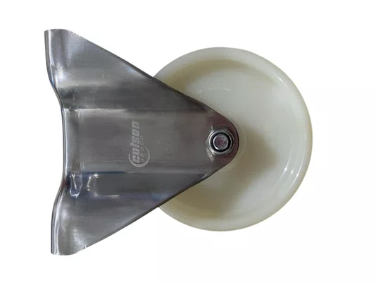 Rodízio Fixo Placa 412 NY.FP Nylon Inox COLSON