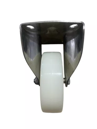 Rodízio Fixo Placa 412 NY.FP Nylon Inox COLSON