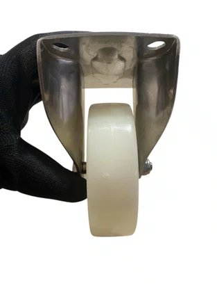 Rodízio Fixo Placa 412 NY.FP Nylon Inox COLSON