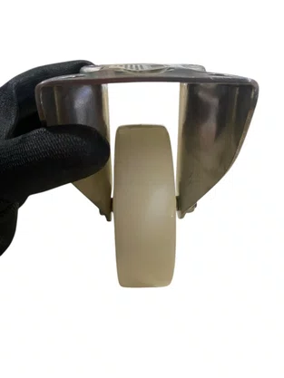 Rodízio Fixo Placa 412 NY.FP Nylon Inox COLSON