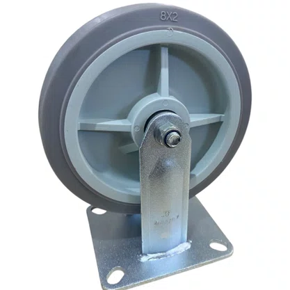 Rodízio Fixo Placa 82 TPR.E 130X140mm 300Kg COLSON