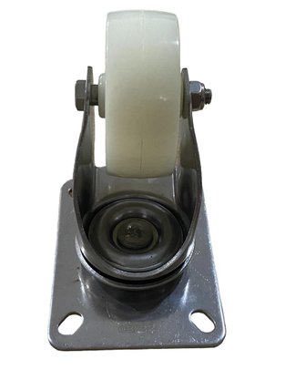 Rodízio Giratório Placa 312 Nylon Inox COLSON