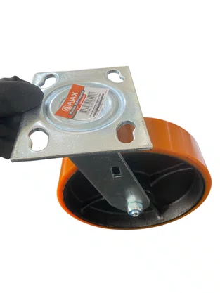 Rodizio Giratorio Placa 82 Gs Pu AJAX 400Kg - 1 peça