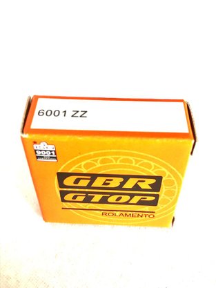 Rolamento 6001 ZZ GBR 12X28X8