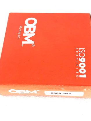 Rolamento 6009 DDU OBM 45x75x16