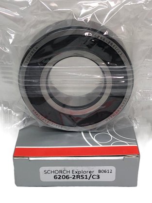 Rolamento 6206 DDU C3 SCHORCH 30x62x16