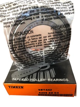Rolamento 6209 ZZ C3 TIMKEN 45x85x19