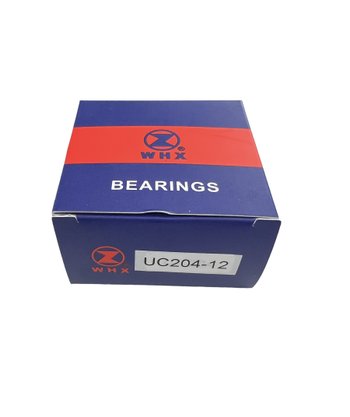 Rolamento UC 204-12 3/4 WHX 19,05x47x31