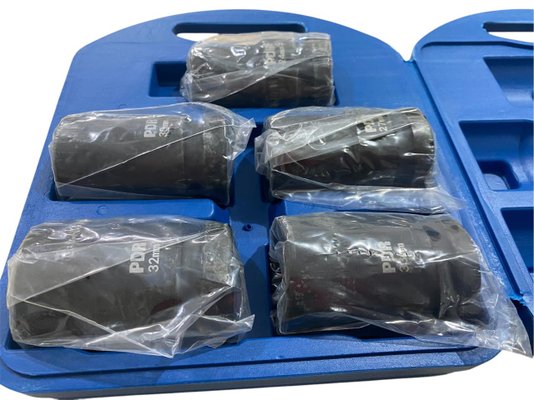 Kit Soquete Longo 1" PRO-2433K 5 Peças 24–33mm 78mm