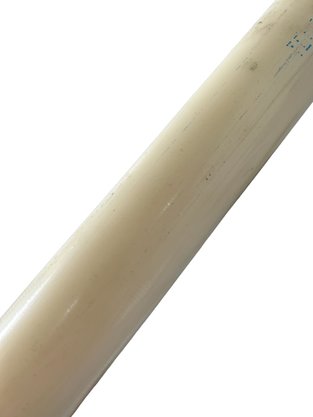 Barra Tarugo Nylon 6.6 50mm 1 Metro Redonda Tecnyl
