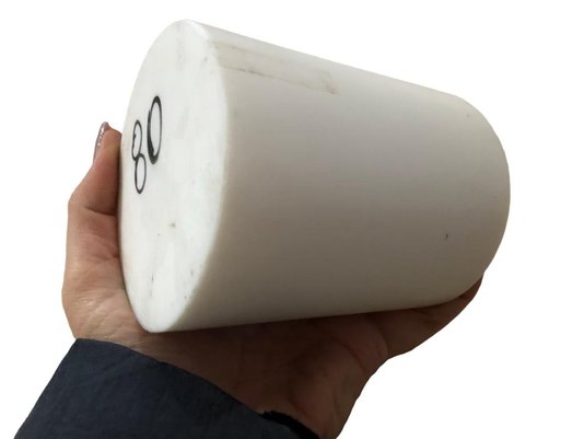 Barra Tarugo de Teflon PTFE Puro 80X100MM