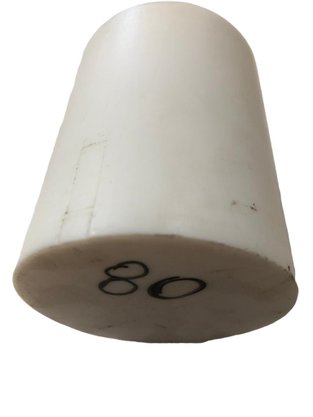 Barra Tarugo de Teflon PTFE Puro 80X100MM