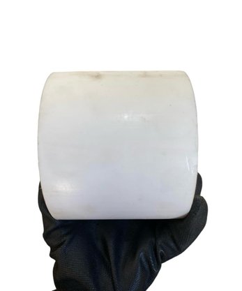 Barra Tarugo de Teflon PTFE Puro 120X100MM