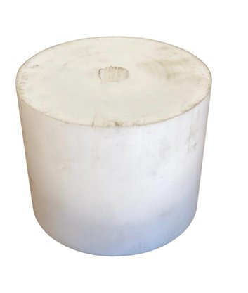 Barra Tarugo de Teflon PTFE Puro 120X100MM