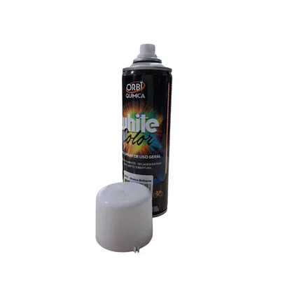 Tinta Spray 340Ml Branco Brilho Orbi
