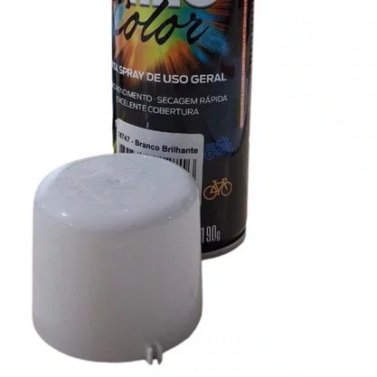 Tinta Spray 340Ml Branco Brilho Orbi