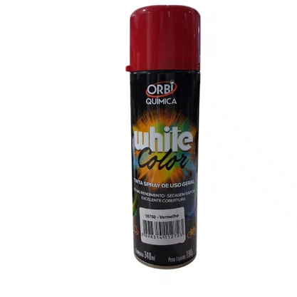 Tinta Spray 340Ml  Vermelha Orbi