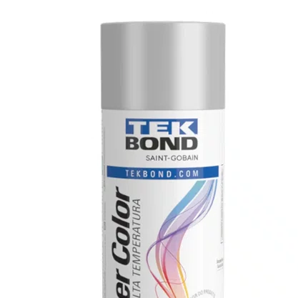 Tinta Spray Aluminio 350Ml Tek Bond