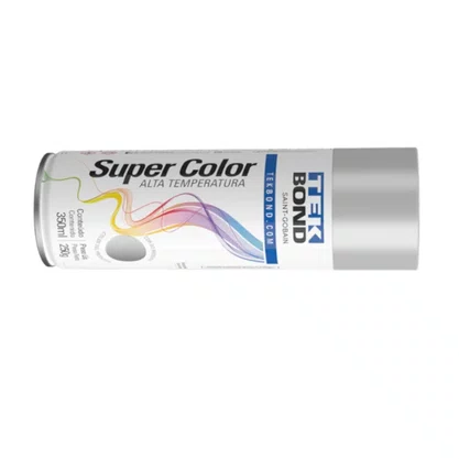 Tinta Spray Aluminio 350Ml Tek Bond
