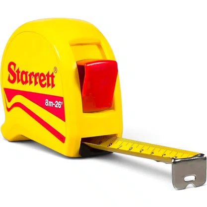 Trena de Aço 8m x 25mm Starrett