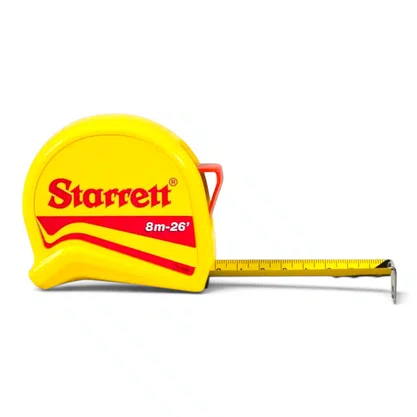 Trena de Aço 8m x 25mm Starrett