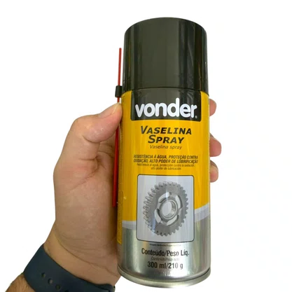 Vaselina Spray 300ml VONDER Proteção conta Oxidação
