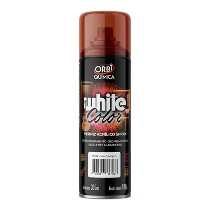 Verniz Acrilico Mogno Spray 190G/300Ml Orbi