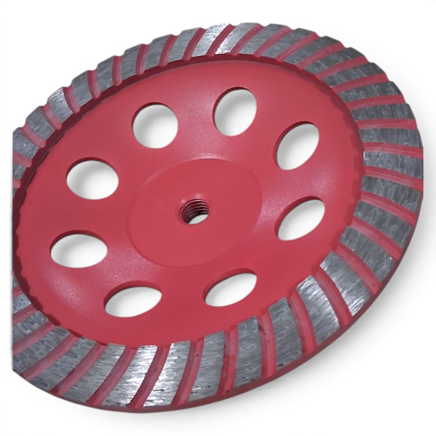 Rebolo Diamantado Tipo Prato 180Xm14 C/Rosca Rocast
