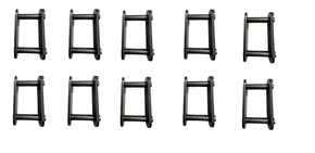 10 peças de Emenda CA 550 CM - KIT